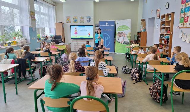 Bezpiecznie na wsi – pogadanka dla dzieci w Kielanówce