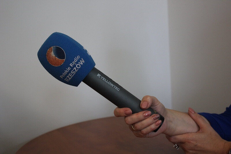 Zdjęcie mikrofon Polskie Radio Rzeszów.