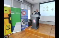 Prelekcja inspektora pracy z Okręgowego Inspektoratu Pracy w Rzeszowie