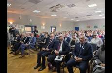 Stoisko informacyjne Państwoej Inspekcji Pracy podczas konferencji