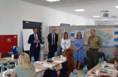 Przedstawiciele OIP w Rzeszowie podczas szkolenia dla obywateli Ukrainy w zakresie poszanowania praw