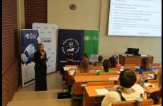 Prelekcja przedstawicielki Okręgowego Inspektoratu Pracy w Rzeszowie.