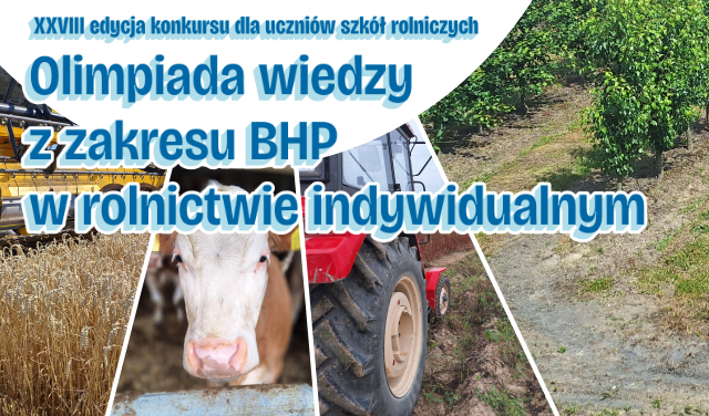 Olimpiada wiedzy z zakresu BHP w rolnictwie indywidualnym