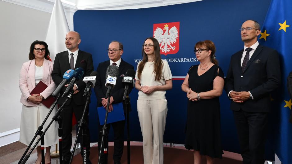 Skuteczniejsza ochrona praw pracowników. Konferencja prasowa w Rzeszowie