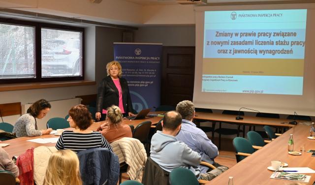 Seminarium dla społecznych inspektorów pracy w Rzeszowie