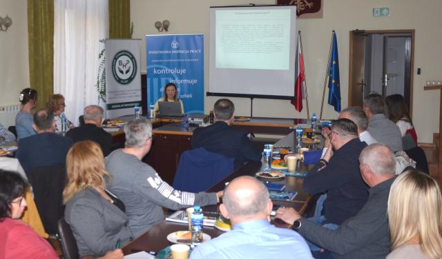 Seminarium dla pracowników Służby BHP w Tarnobrzegu